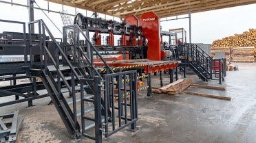 TITAN sawmilling line review